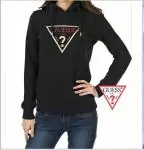 guess femmes veste mode 2012-2019U hoodie lavez petites noir